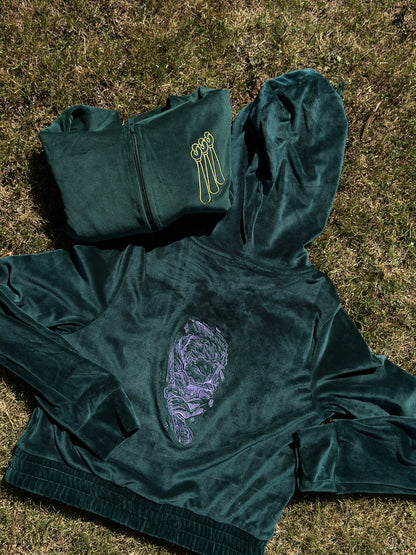 Anime Velour Hoodie