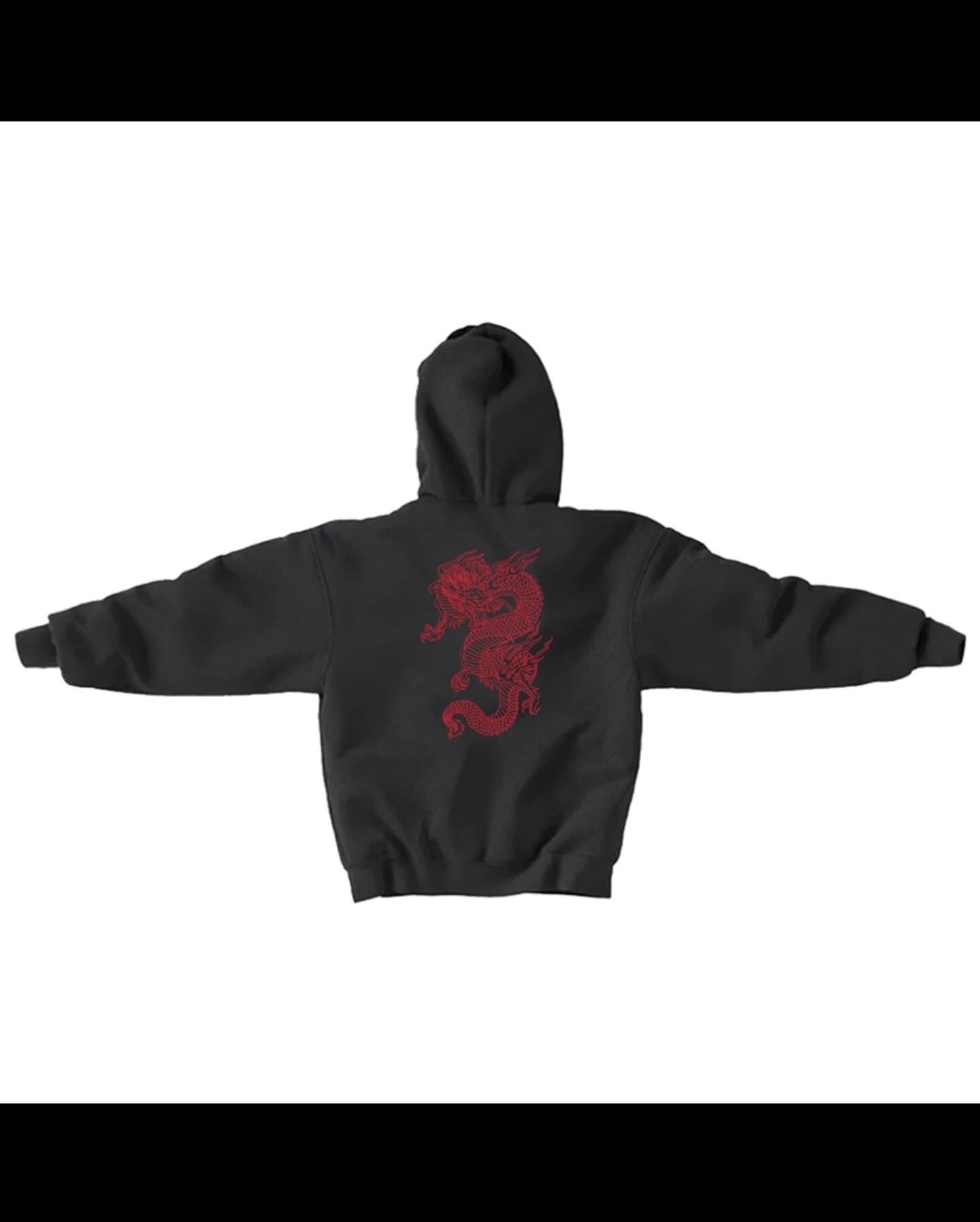 Created by the Dragon Oversized Hoodie