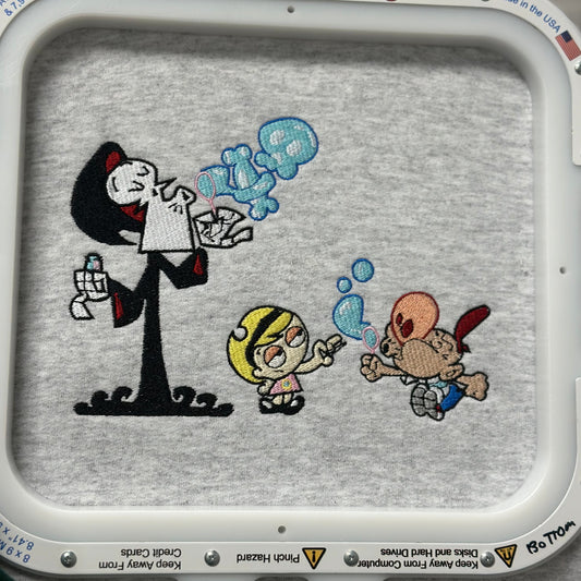 *READY TO SHIP* "Bubble Blowin' with Grim"