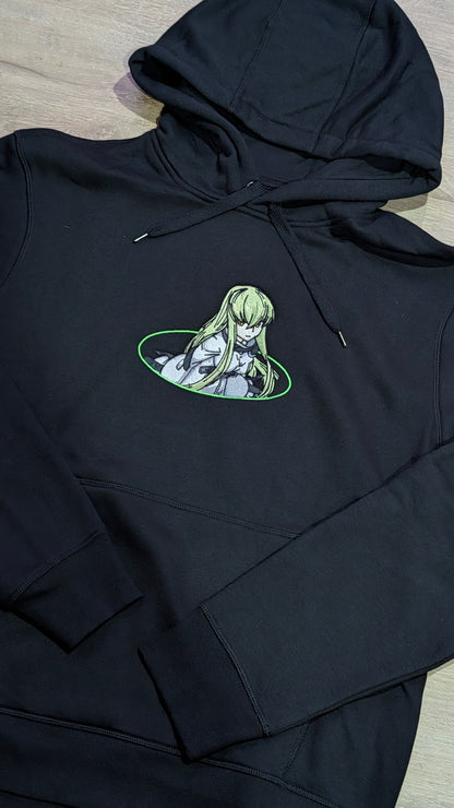 Green Haired Goddess Hoodie