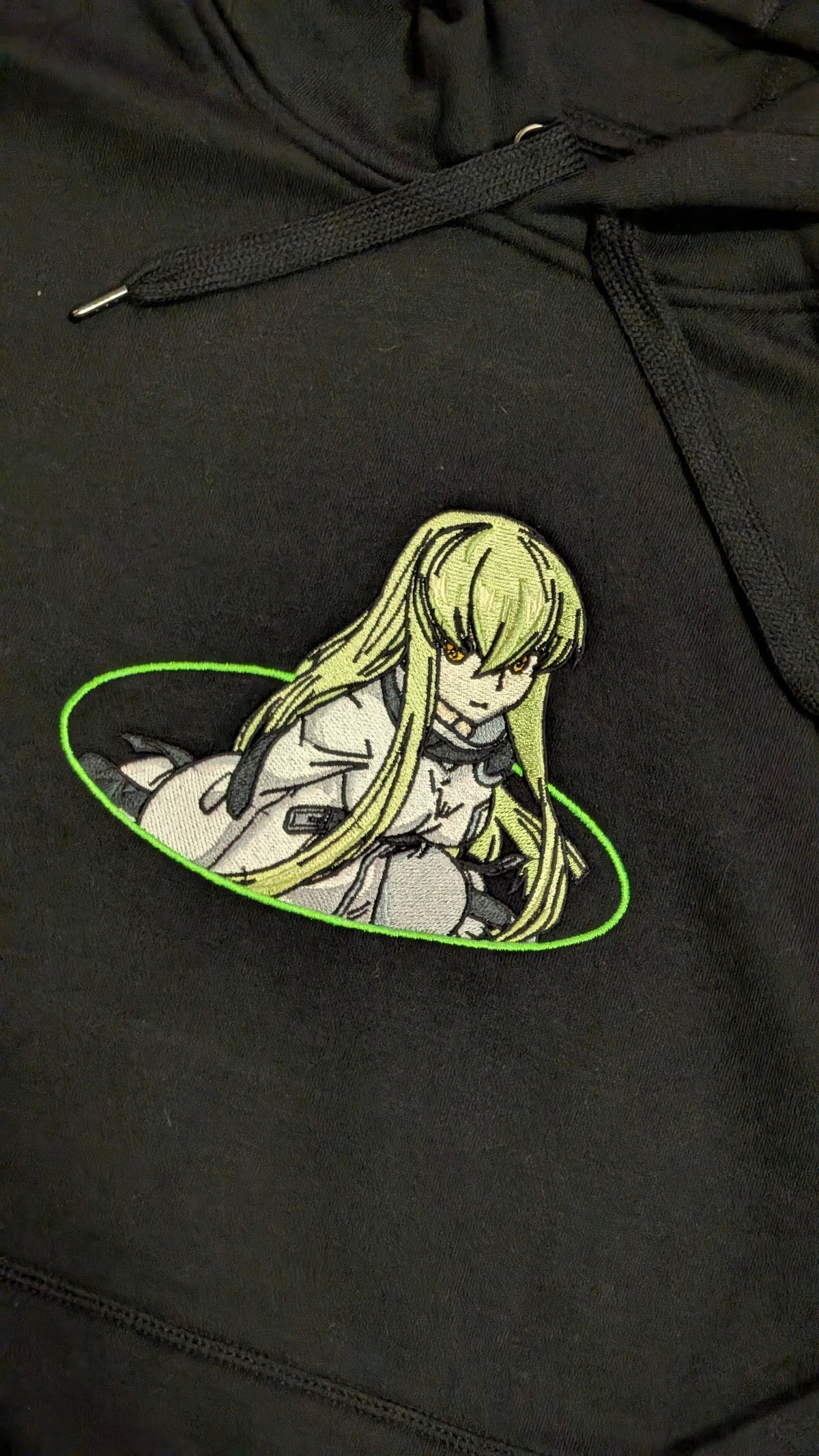 Green Haired Goddess Hoodie