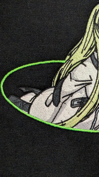 Green Haired Goddess Hoodie