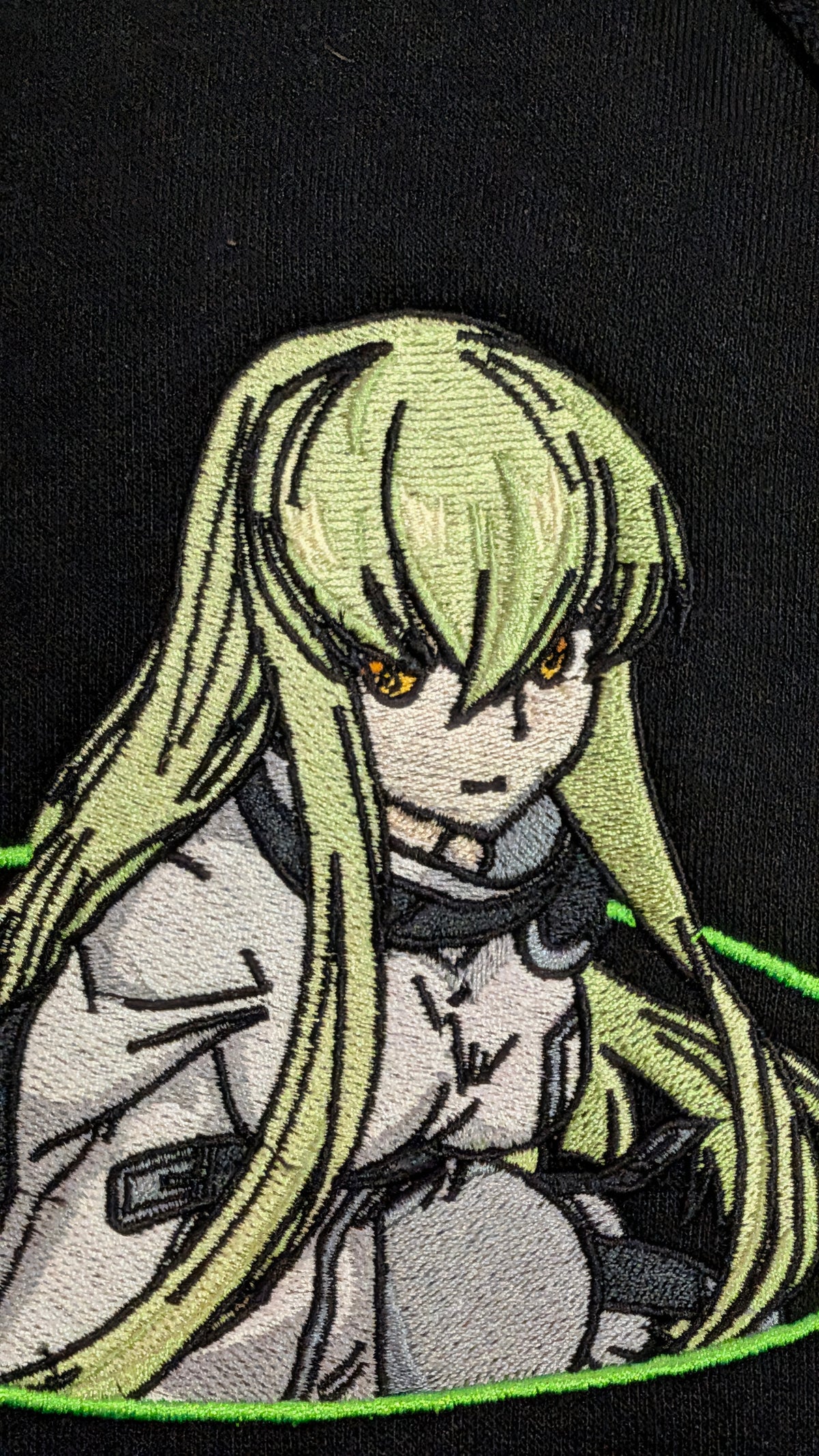 Green Haired Goddess Hoodie